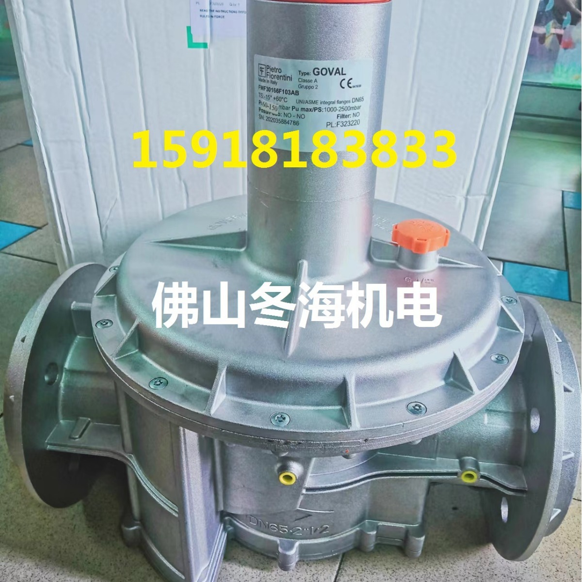 菲奥减压阀/FMF30166F107AB调压阀 意大利Fiorentini 原装 DN65