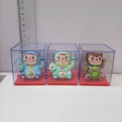 太阳能自动摇手太阳能财神摆件小号汽车装饰摆件年会开业店铺礼品