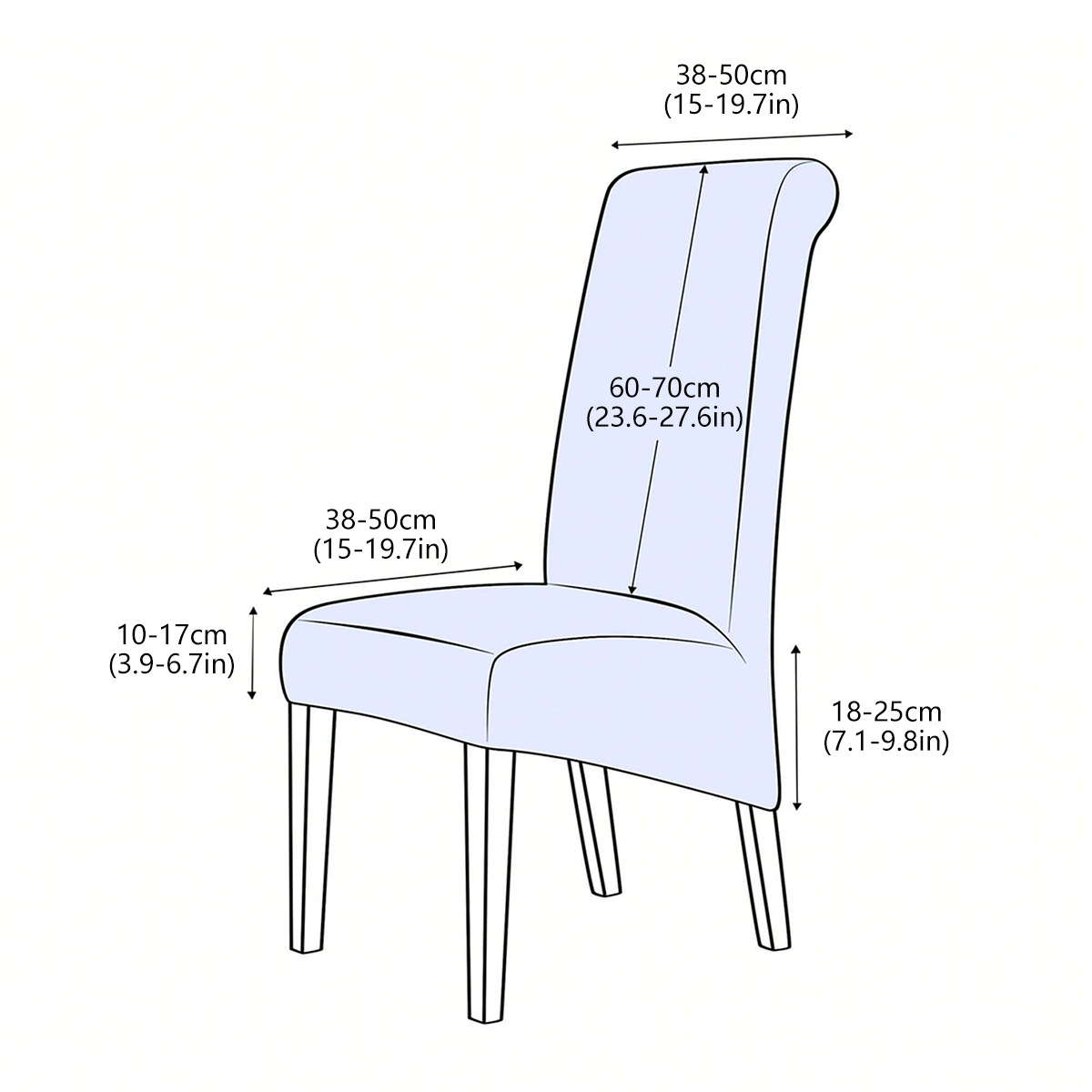 Transfronterizo elástico seda de leche cubierta de silla impermeable para aumentar la cubierta de silla de respaldo alto Aliexpress TEMU cubierta de silla spot