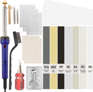 Automobile bumper repair machine plastic rupture open seam fracture repair repair smoothing tool electric iron welder