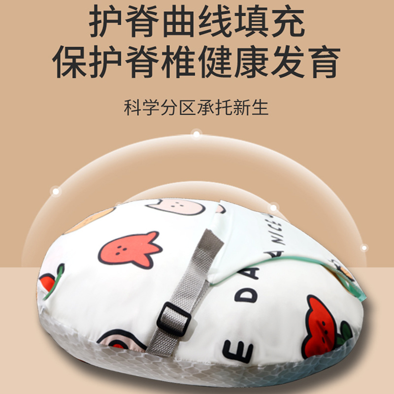 almohada de lactancia de suministro directo para reclinarse y alimentar artefacto de la luna, artefacto de la luna, almohada multifuncional anti-emitación de leche recién nacida