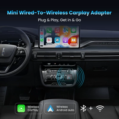Two-In-One Carplay Module, Simsiz CarPlay və Android Auto