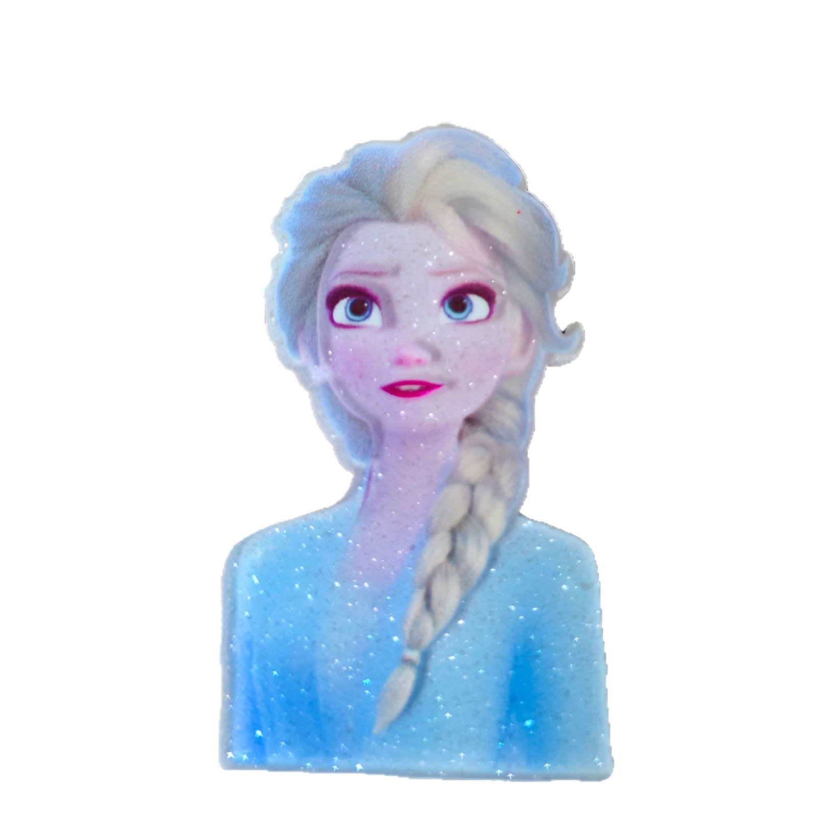 Nuevo acrílico en polvo fino Snow Strange princesa Elsa zapatos de pelo flordiy parche creativo hecho a mano recto