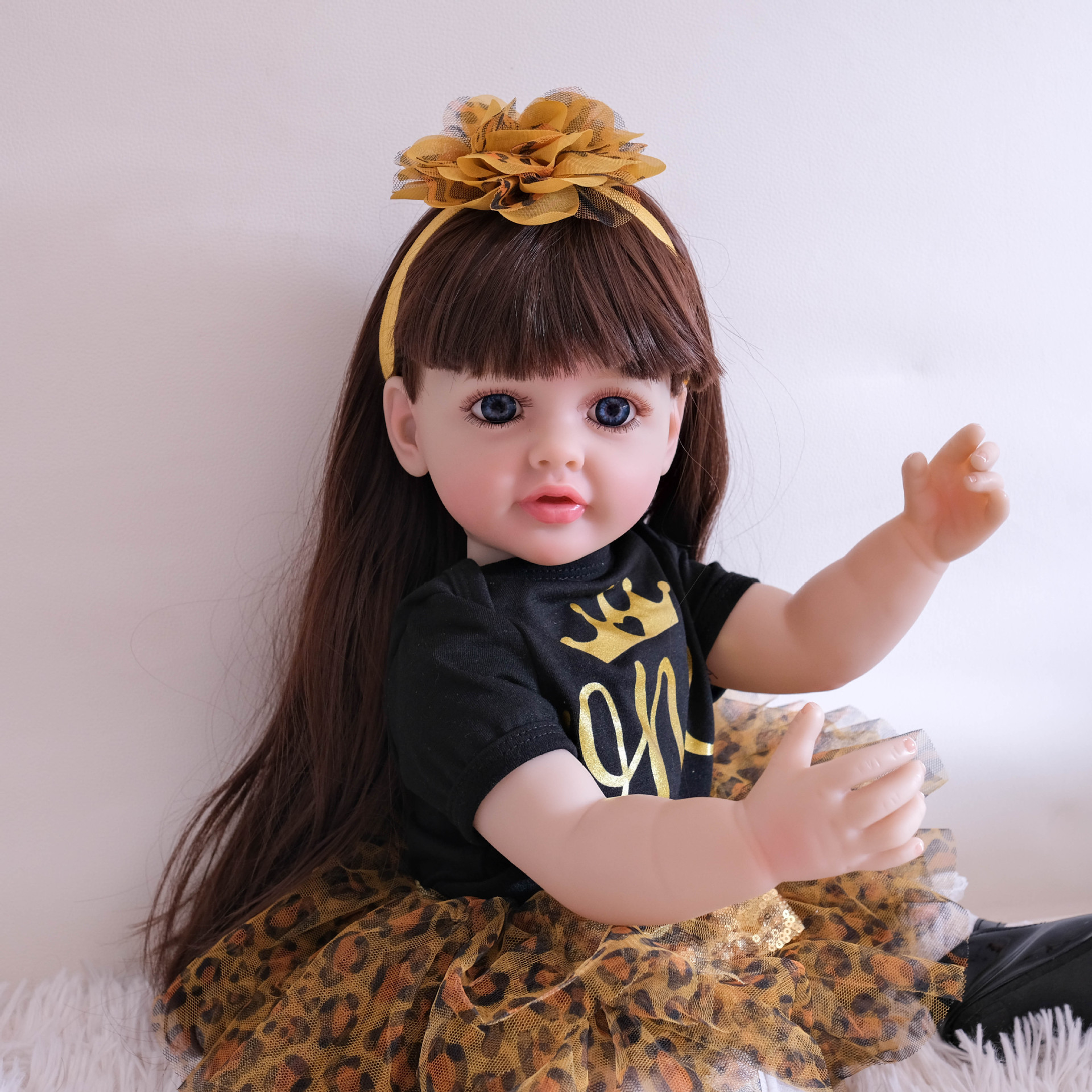 Muñeca Reborn Realista de Silicona Completa de 55 cm, NPK Original, Betty, Suministro de Comercio Electrónico Transfronterizo, Éxito de Ventas en Ozon