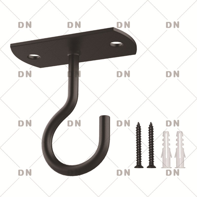 Iron Hook ceiling hook plant hook strong wall hanging hook balcony flower basket hanging hook