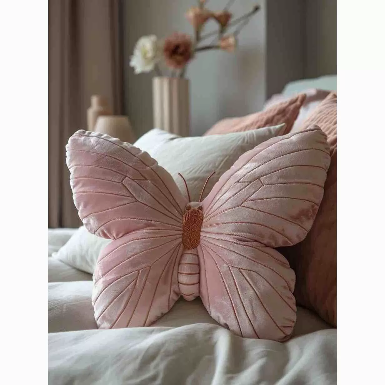 Подушка-подушка ins girly Heart Butterfly, плюшевая игрушка, оригинальная подушка girly Heart, домашняя красота, подарок на день рождения