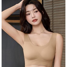 无痕运动内衣女小胸聚拢无钢圈舒适防下垂无束缚感日常运动穿