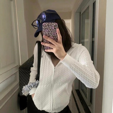 高品质 RL 麻花小马刺绣连帽拉链开衫拉链设计慵懒休闲立体感强醇