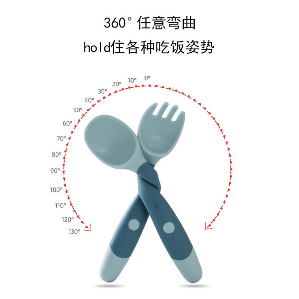 Children's spoon for food for training