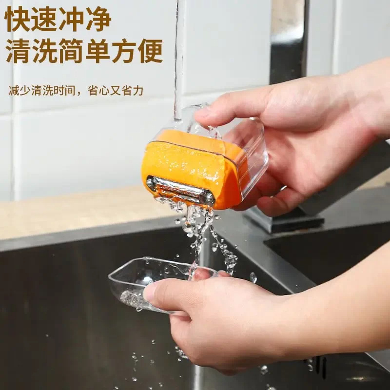 水果刀削皮刀不锈钢多功能户外便携带盖小巧土豆削皮器去皮刮皮刀