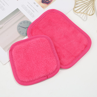 Beauty Cleansing Towel, Face Wash, Square Fine Velvet, Clear Water Cleansing Sponge, Lazy Makeup Remover, Cleaning Tool Wholesale