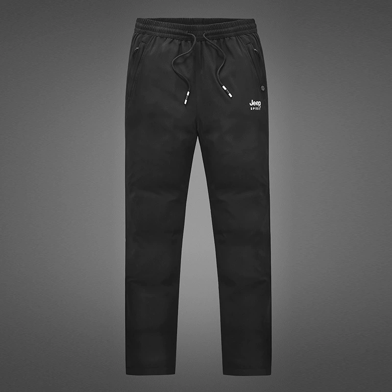 JEEP SPIRIT Пуховики мужские зимние утепленные теплые брюки мужские хлопковые брюки на утином пуху повседневные брюки