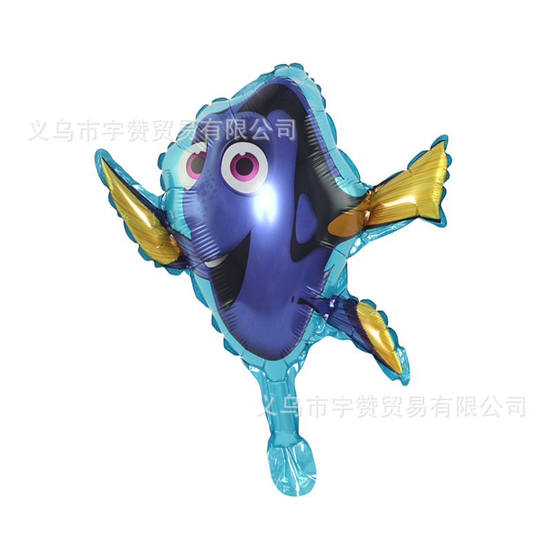 Mini bola de dibujos animados animal calle venta código de exploración pequeño regalo bola de ola bola interior bola de aluminio globo de película globo de empuje