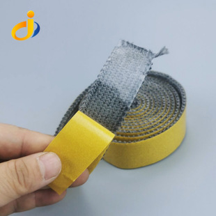 572 manufacturers pellet furnace heating gasket with self-adhesive sealing with black furnace door sealing flat rope 3mm