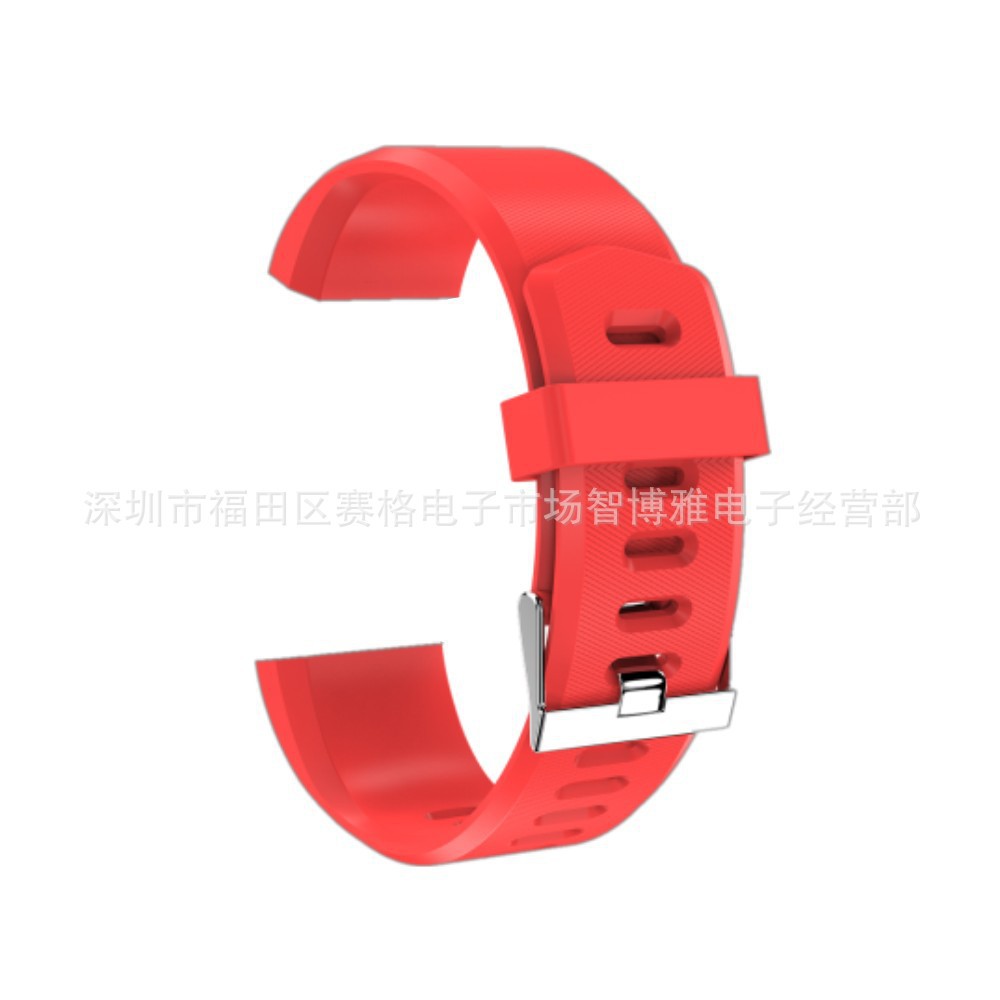 Adecuado para 115 más correa de pulsera monocromo TPU correa de pulsera inteligente pulsera deportiva Correa fábrica en stock