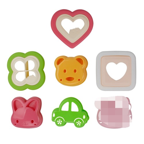 Cross-border bear DIY bread cutter cute sandwich mold toast cutter sandwich maker cake mold