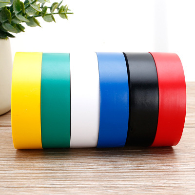 Imported PVC widened electrical tape insulating tape waterproof, high-temperature and cold-resistant strong adhesive red and black 50-meter large roll