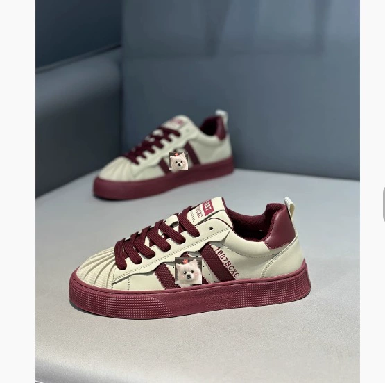 Приливная мужская обувь осенняя новая низкая верхняя кожа повседневная мягкая подошва модная тройная брусья