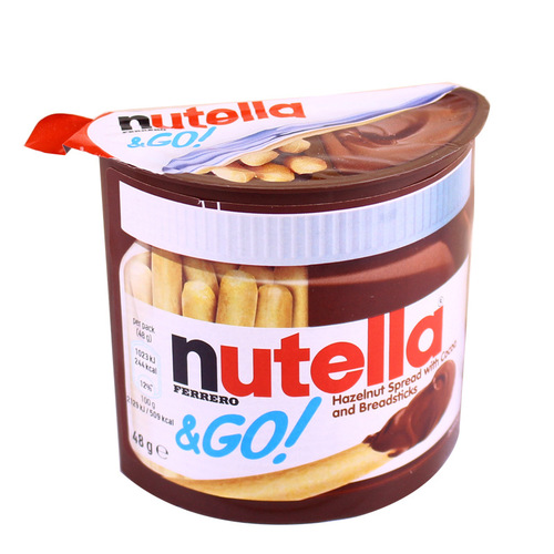 Imported snacks chocolate sauce finger biscuits nutella children's Nutella hazelnut Kinder Italy