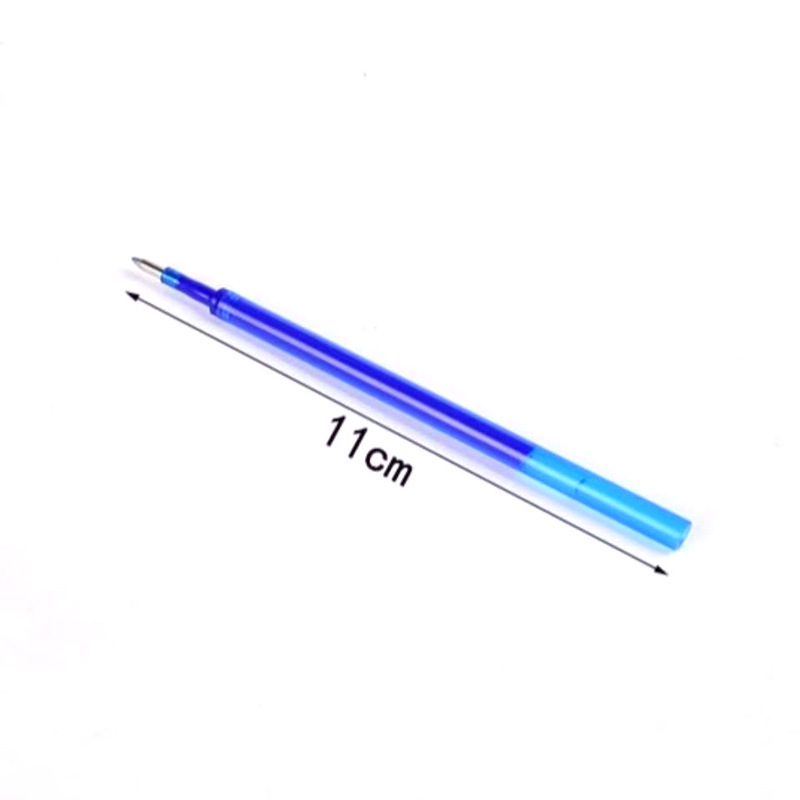 按动st可擦笔芯0.5mm晶蓝摩易擦桶装笔芯按动笔芯替换装子弹头|undefined