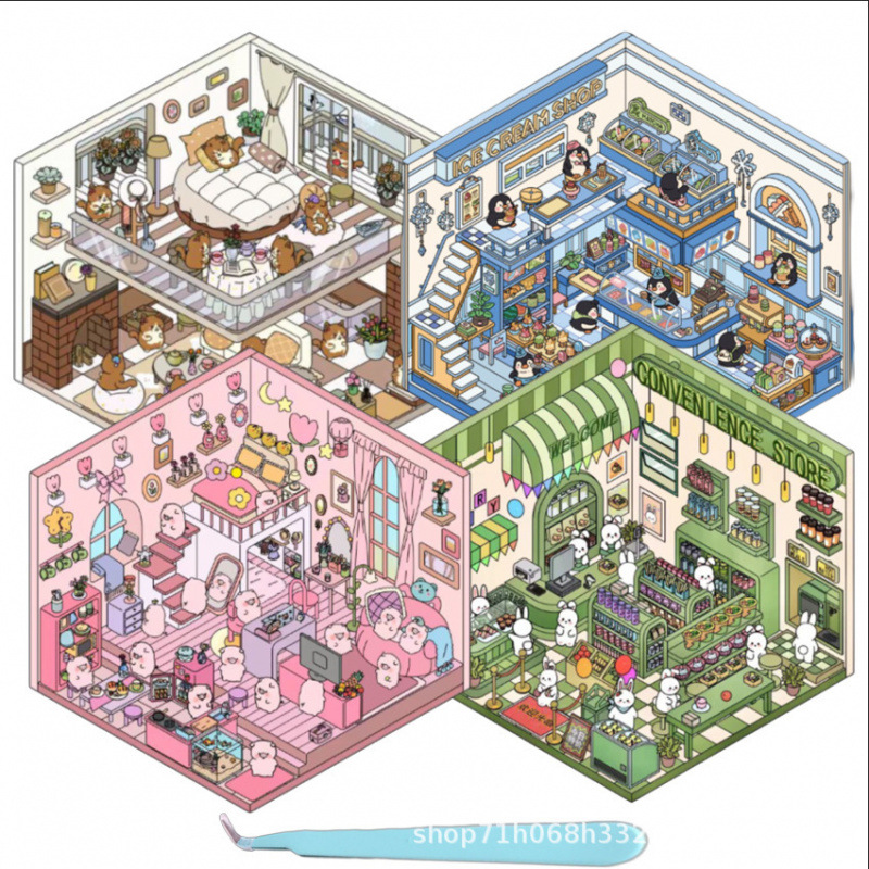 모리유 2.0 [4가지 스타일 + 핀셋]