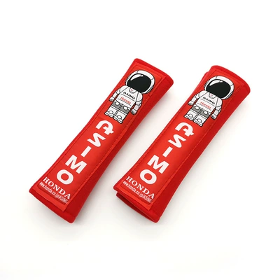 Modified Shoulder Pad Red Seat belt shoulder pad - asimo-b