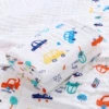 Six layers of gauze - colorful cars
