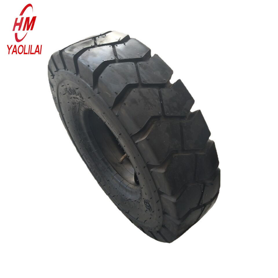 杭叉合力叉车轮胎700-12配5.0S-12钢圈三包充气台励福叉车轮胎