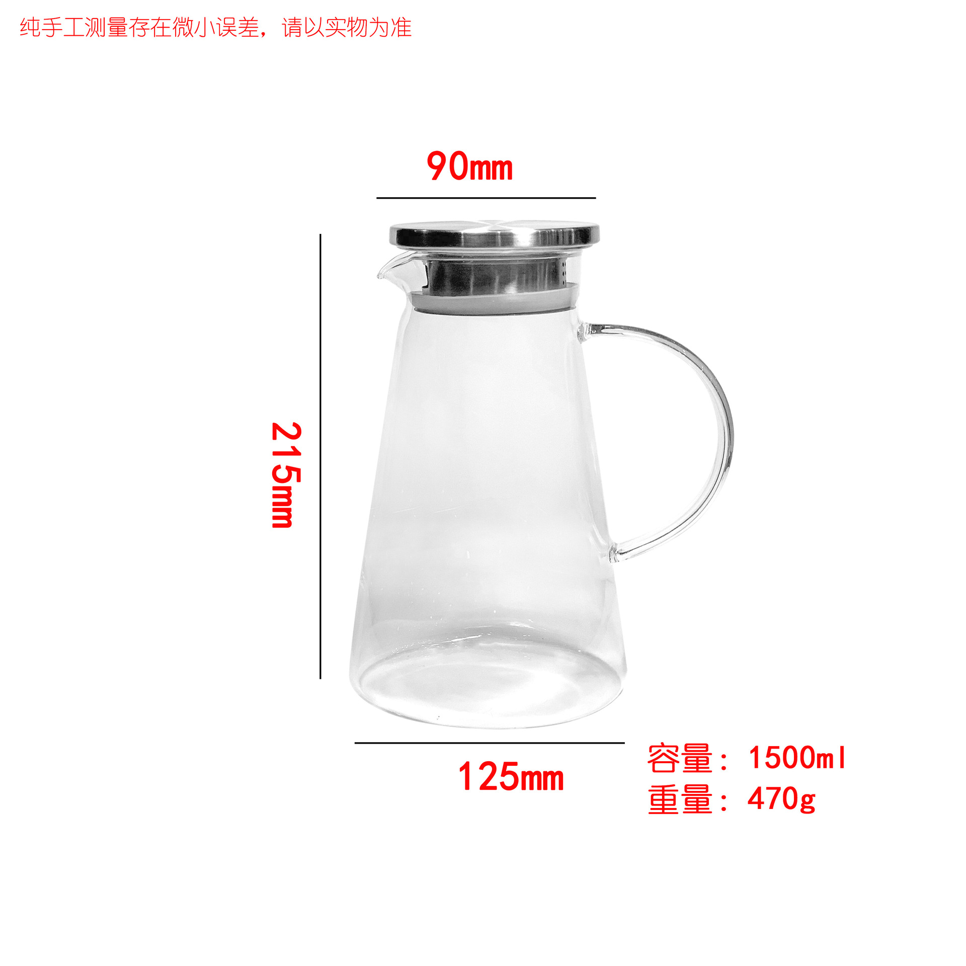 En stock fuego directo abierto fuego resistente al calor frío hervidor de vidrio borosilicato olla hogar agua fría gran capacidad hervidor fuego recto image 8