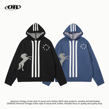 OREETA��ʽ���^ײɫ�l�y�Bñë����Ů���oversize㼑и�ᘿ���