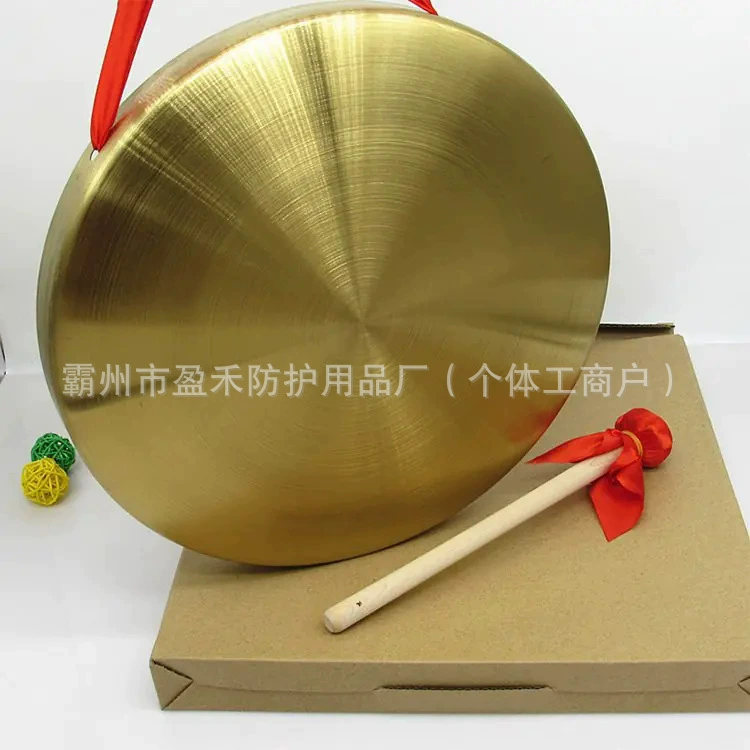 Handheld copper entertainment musical instruments, percussion instruments, increased thickness