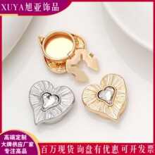 甜酷风爱心镶钻纽扣套高级感衬衫外套西装服饰装饰扣轻奢百搭按扣