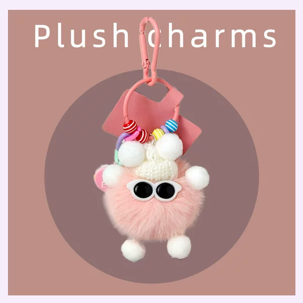 Foreign Trade Hot Indonesian Explosions Plush Pendant Mobile Phone Hanging Color Fairy Cute Creative Bag Hanging Accessories Doll