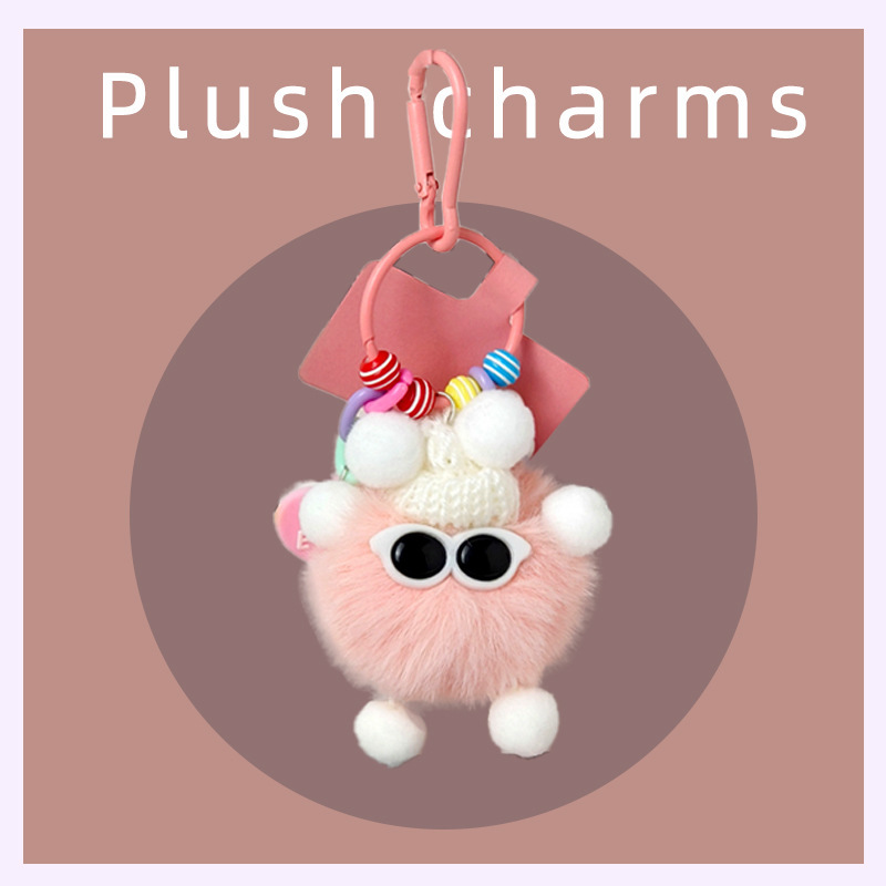 Foreign Trade Hot Indonesian Explosions Plush Pendant Mobile Phone Hanging Color Fairy Cute Creative Bag Hanging Accessories Doll