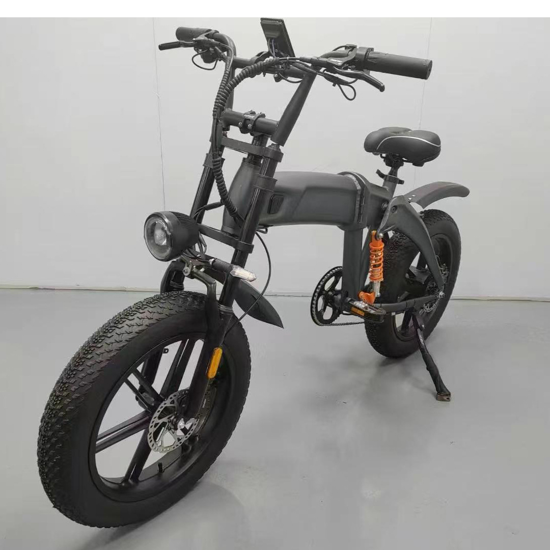 20inch Fat Tire Off-Road Electric Folding Mountain Bike for Off-Road Cycling and Outdoor Road Cycling