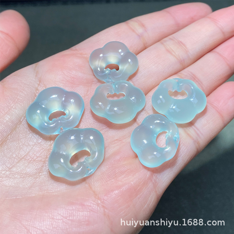 Blue, small, 18mm