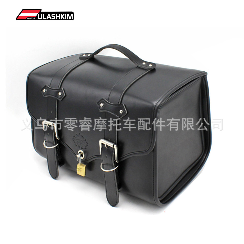 Motorcycle Rear Tail Box Organizer Large Capacity Motorcycle Tail Box Rear Pouch Storage Bag