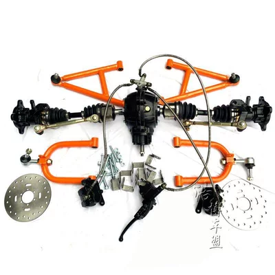 Motorcycle frame Drive Front and Rear Independent - front-drive-suspension-dental-bag-hand-brake-tie-rod-ball-joint