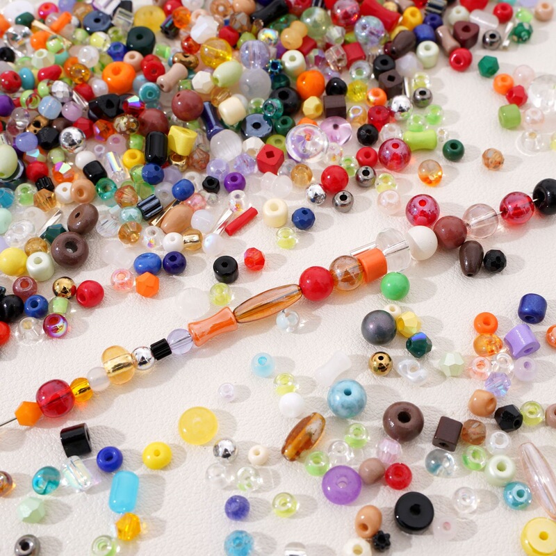 Multiple Styles of Mixed Glass Seed Beads Round Beads Bracelet Beads DIY Handmade Bracelet Necklace Phone Chain Materials Accessories Multiple Styles of Mixed Glass Seed Beads Round Beads Bracelet Beads DIY Handmade Bracelet Necklace Phone Chain Materials Accessories