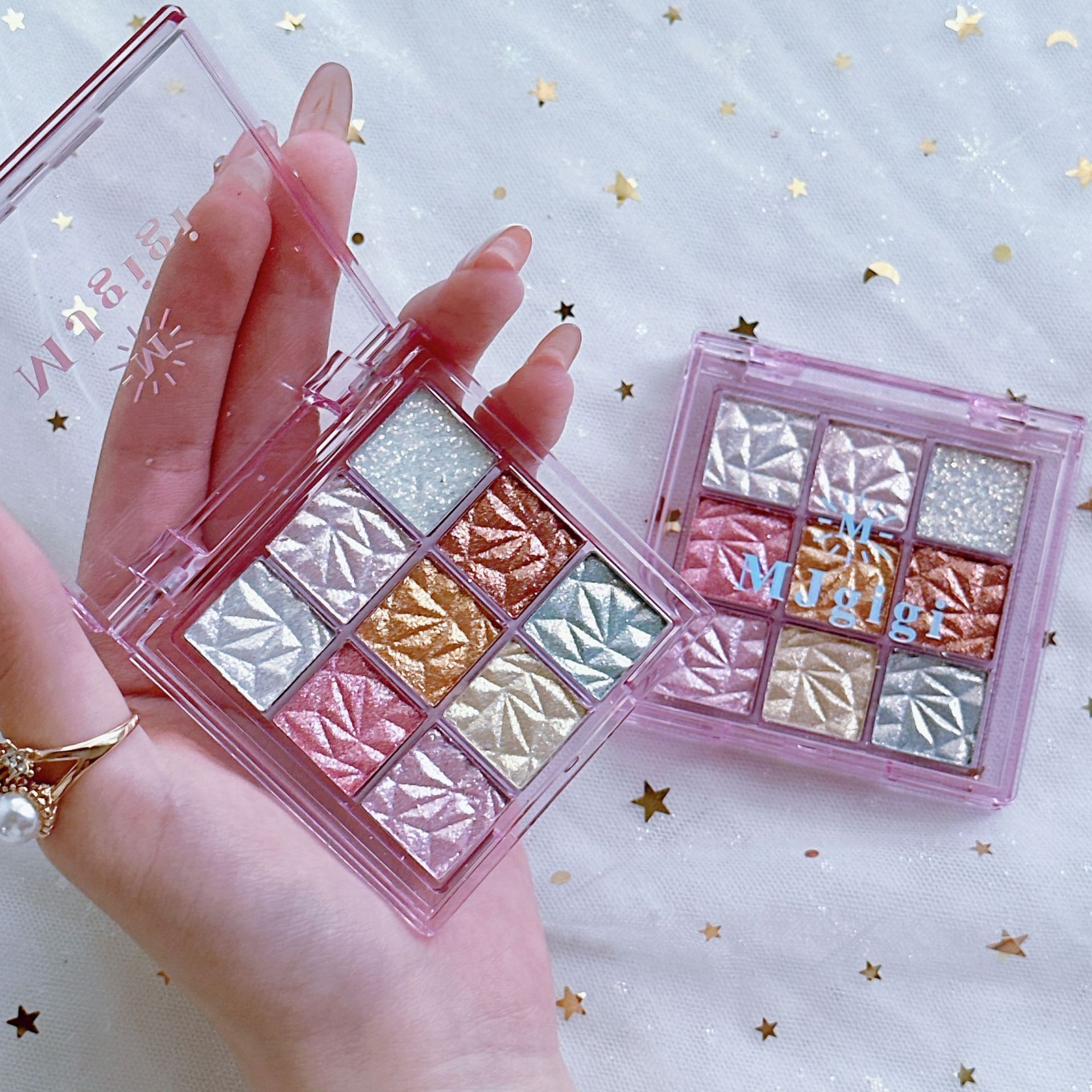40g Weight Eye Shadow Type Of Cosmetics 1 Piece Quantity Plastic Material Colorful Pattern Simple Style, Classic Style Style Simple Style Classic Style Colorful Plastic Eye Shadow 1 Piece 6