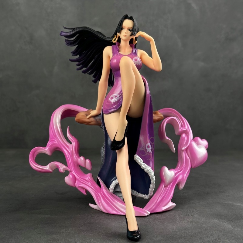 BT 女帝ワンピースフィギュア座り姿勢ハンコックモデル装飾品卸売大規模二次元アニメーションフィギュア|undefined