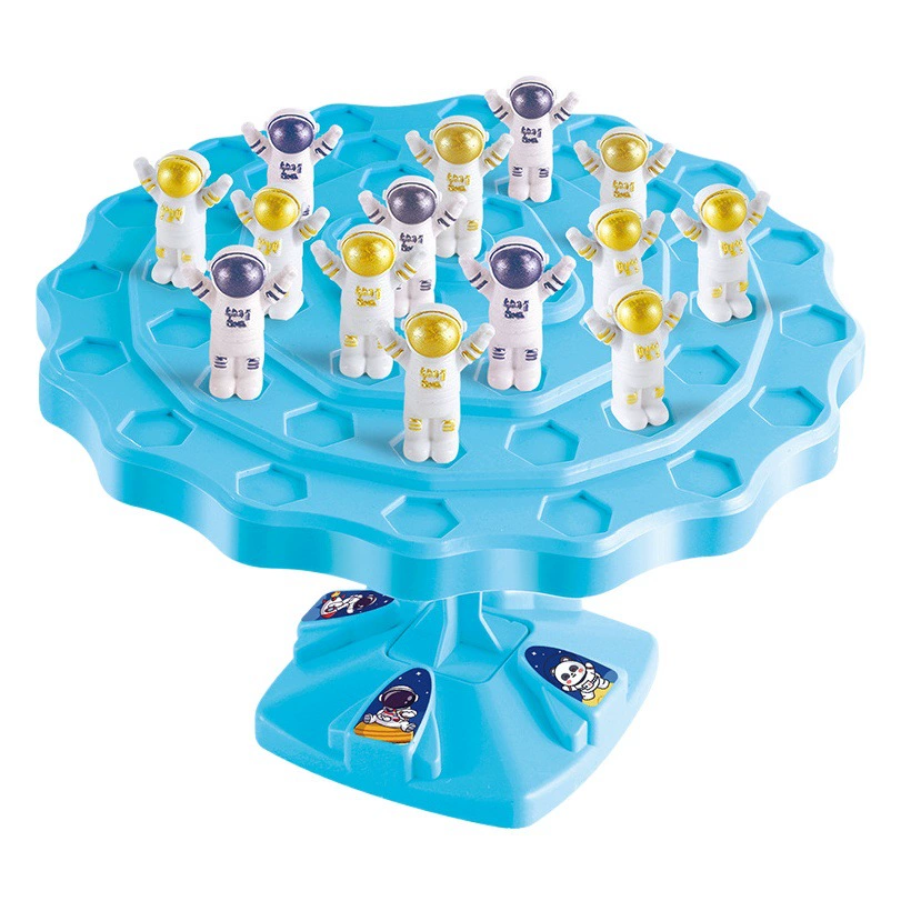 Космонавт баланс дерево родитель-ребенок Настольный стенд Досуг интерактивные игрушки детские развивающие Jenga настольная игра
