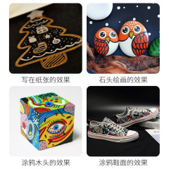 Acrylic Markers Water-Soluble Ink Paint 120ml Children's Art Drawing Doodle Acrylic Pen Refill