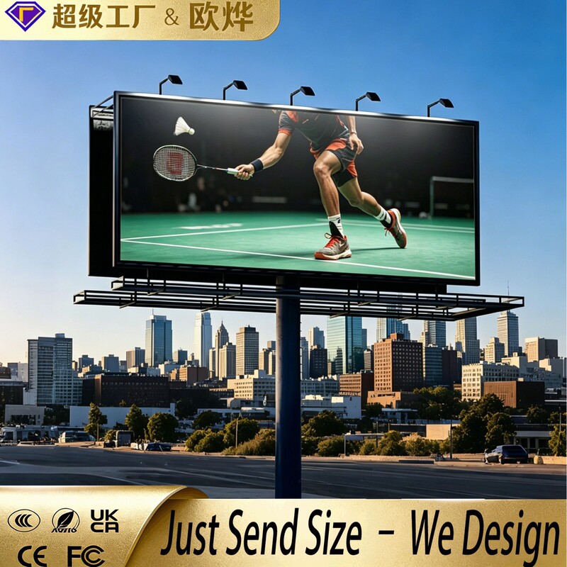 Outdoor Led Display Screen P2.5P3P4P8 Full Color High-Definition Waterproof Column Advertising Screen Stage Square Led Large Screen