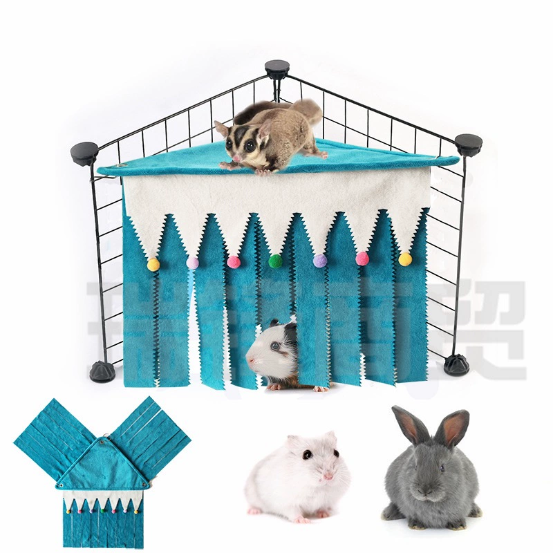 Амазонка новый домашний хомяк гамак трехсторонний Угловой дом палатка белка медовая сумка Сайрус Тоторо Рождественский скрытый дом