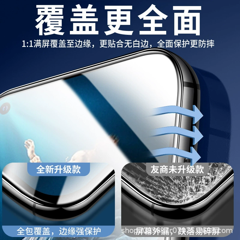 Защитная стальная плёнка для Honor V30 / V30 Pro, антишпионская плёнка для полного экрана, анти‑синяя HD защита