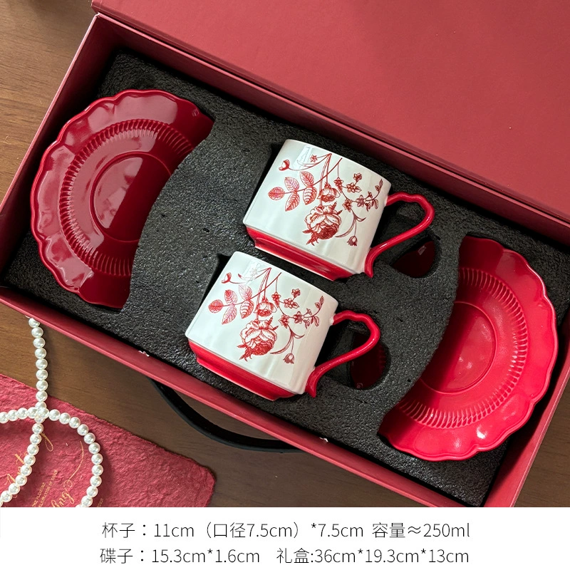 Coffee set, gift box for beloved, Birthday gift