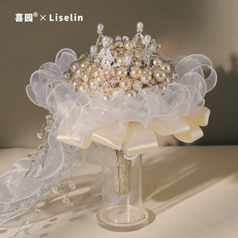 COLOURFUL GARDEN/Yanyuan жемчуг ручной букет невеста свадебный diy материал ручной работы свадебный расширенный смысл