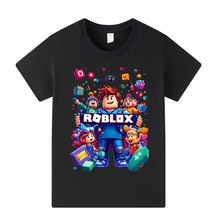 罗布乐思/Roblox印花儿童短袖T恤上衣A1445