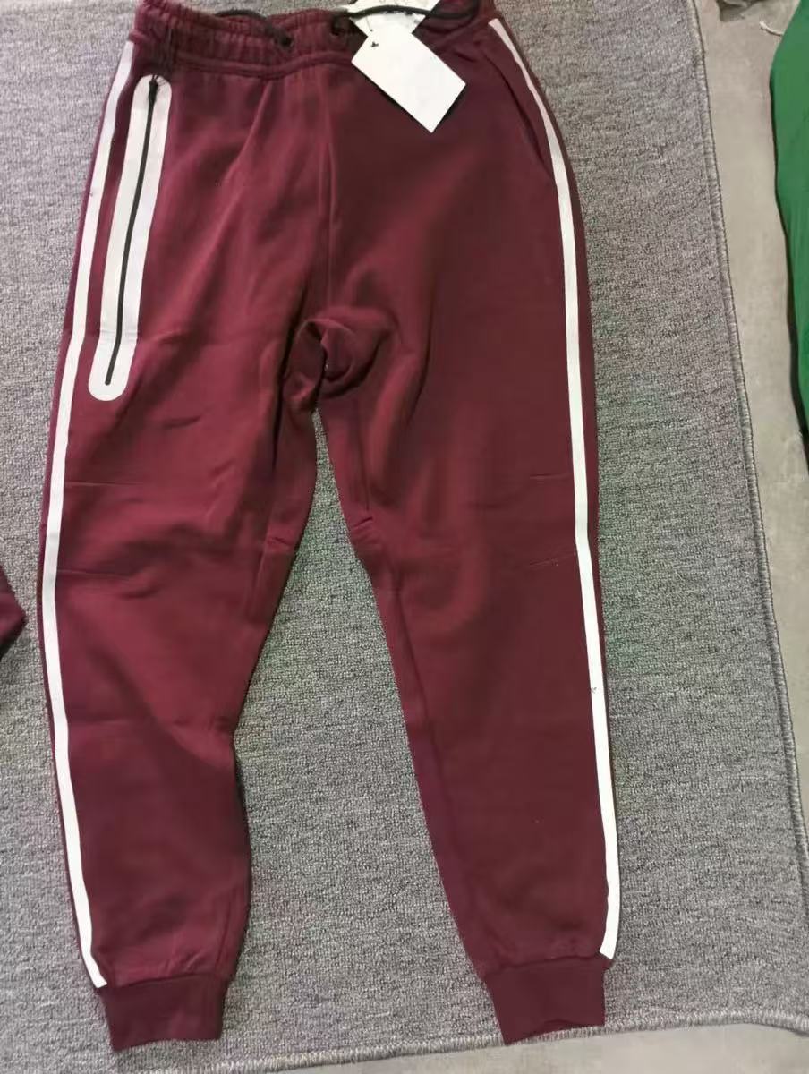 25年春秋新作ファスナーシャツスポーツカジュアルフード付きジャケット長ズボン空気層綿反射ゴムセット男